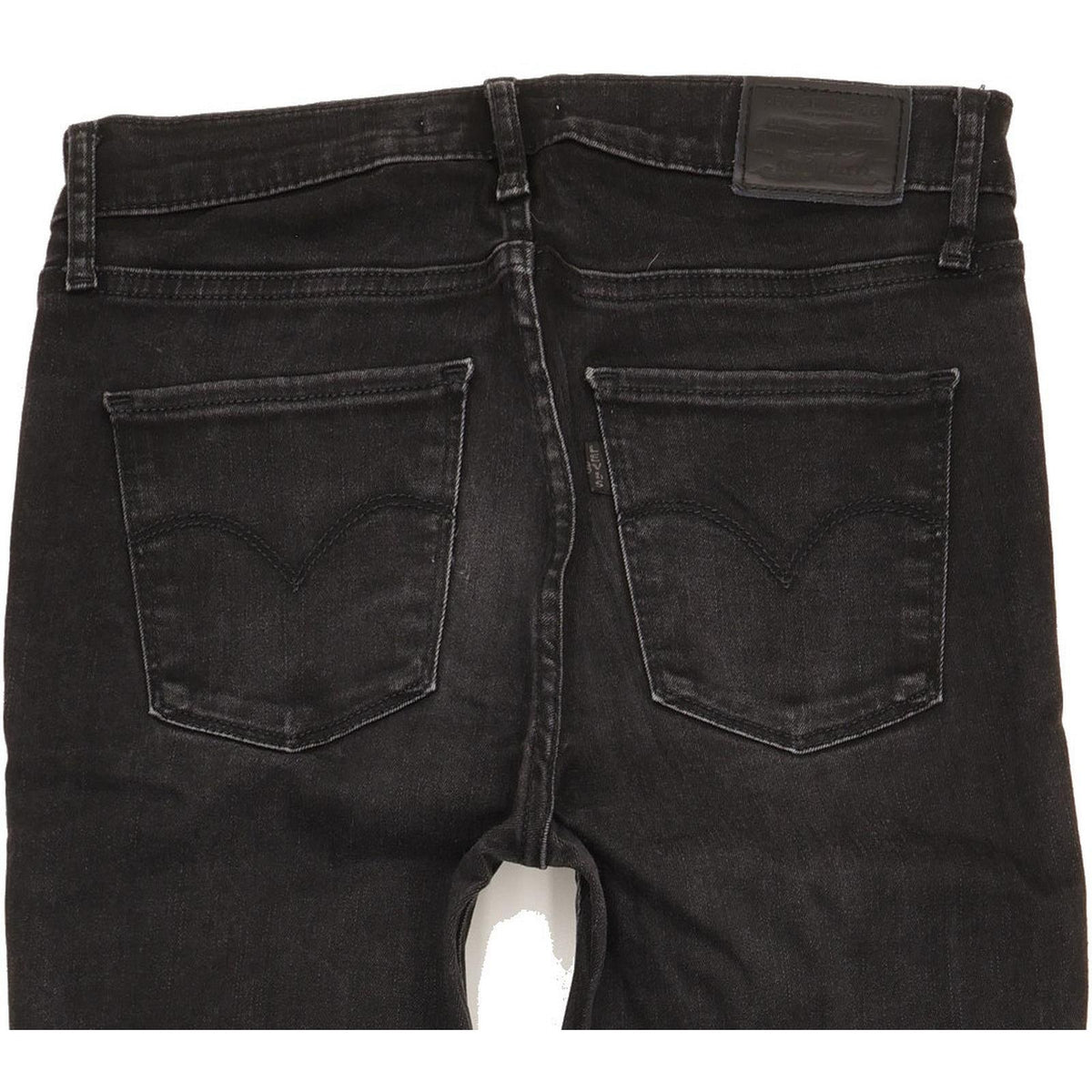 Levi's 720 Women Black Skinny Slim Stretch Jeans W27 L32