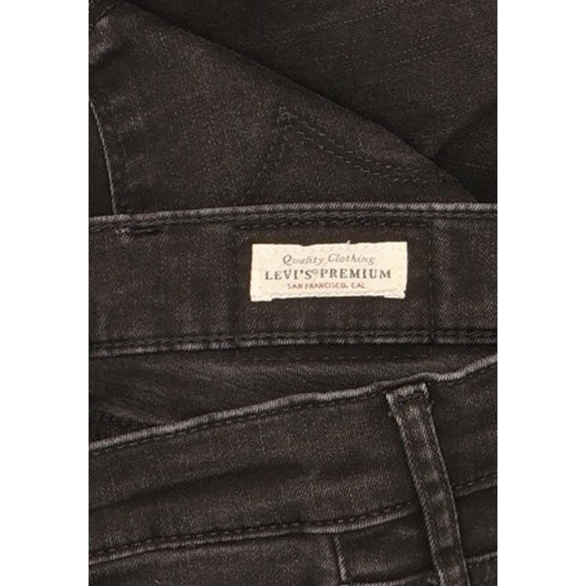 Levi's 720 Women Black Skinny Slim Stretch Jeans W27 L32