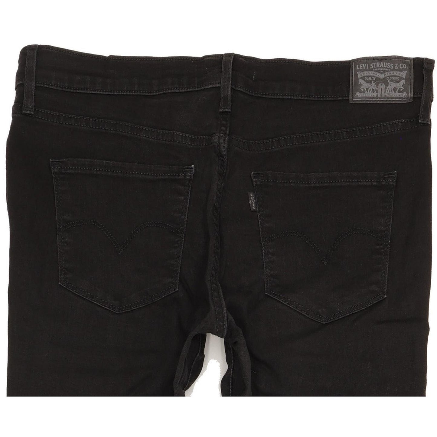 Levi's Women Black Skinny Slim Stretch Jeans W30 L31