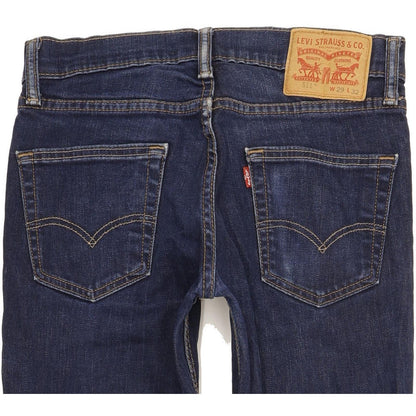 Levi's 511 Men Blue Straight Slim Stretch Jeans W29 L31
