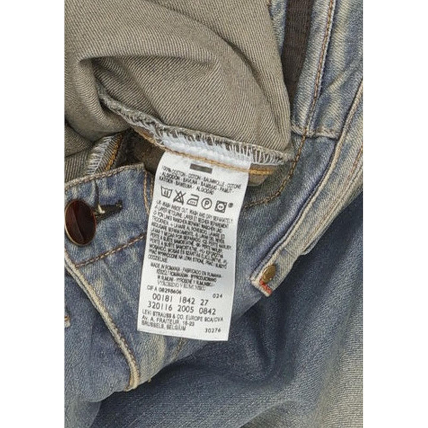 Levi's Kids Blue Tapered Slim Jogger Jeans W26 L25
