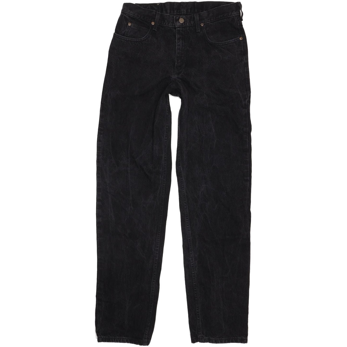 Lee Kansas Men Black Straight Regular Jeans W33 L35
