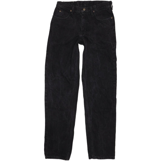 Lee Kansas Men Black Straight Regular Jeans W33 L35