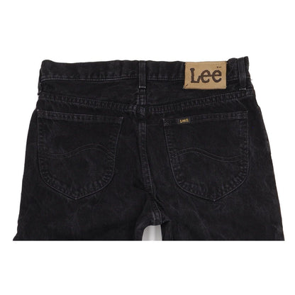 Lee Kansas Men Black Straight Regular Jeans W33 L35