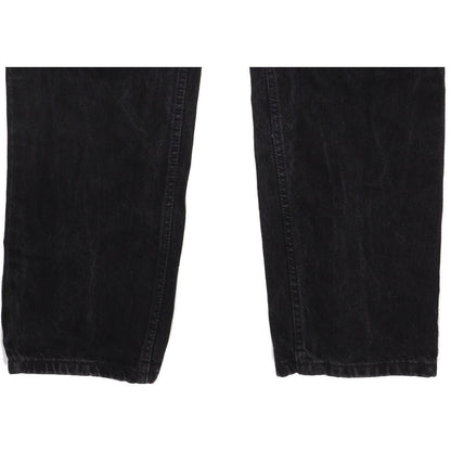 Lee Kansas Men Black Straight Regular Jeans W33 L35