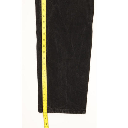 Lee Kansas Men Black Straight Regular Jeans W33 L35