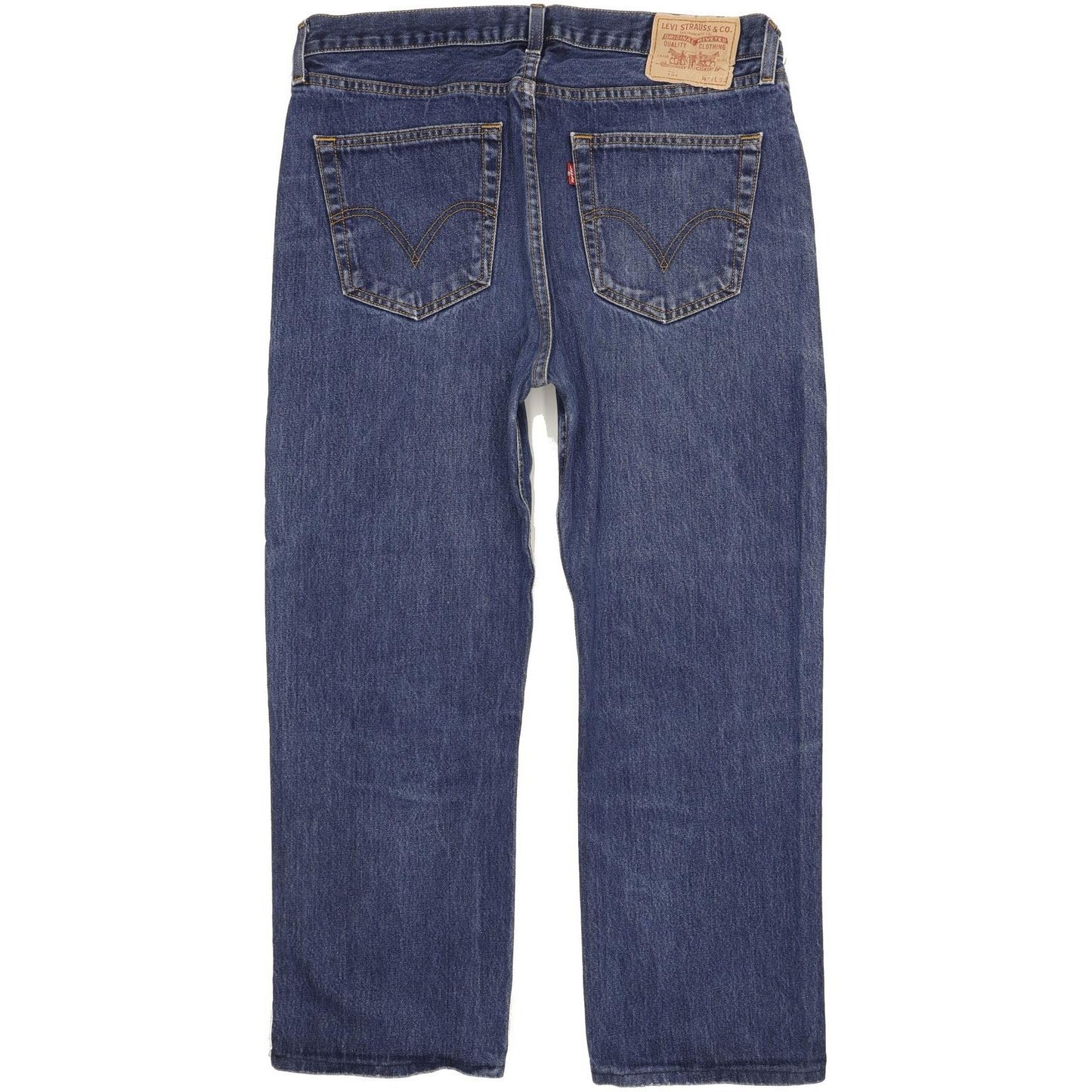 Levi's 751 Men Blue Straight Regular Jeans W36 L26