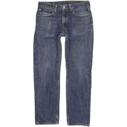Levi's 505 Men Blue Straight Regular Jeans W34 L31
