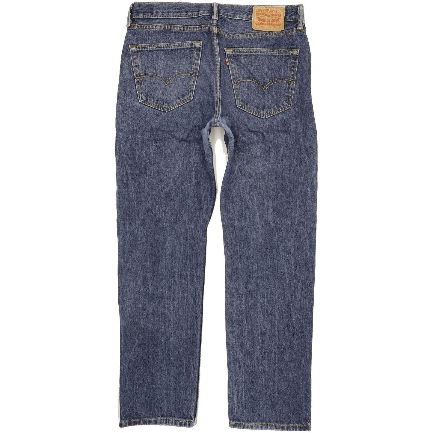 Levi's 505 Men Blue Straight Regular Jeans W34 L31