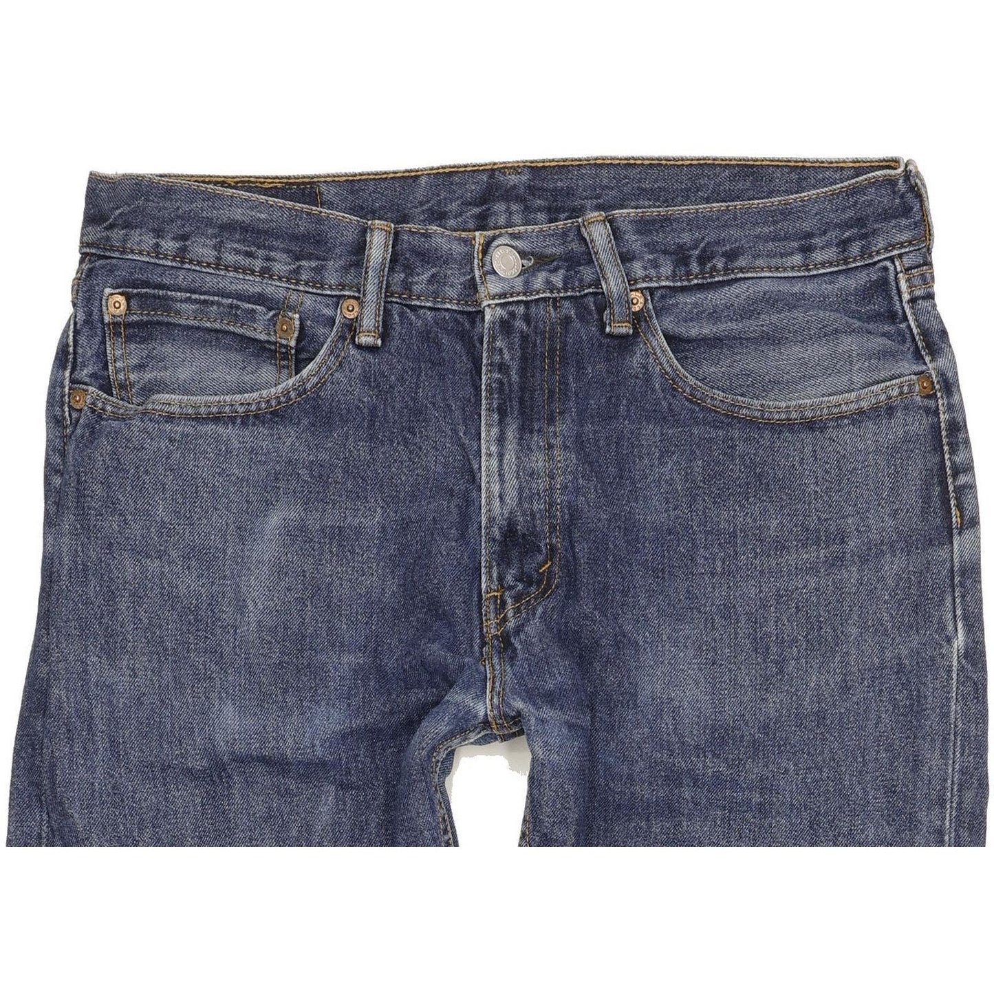 Levi's 505 Men Blue Straight Regular Jeans W34 L31