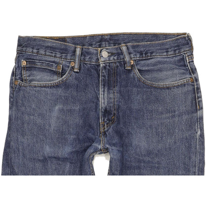 Levi's 505 Men Blue Straight Regular Jeans W34 L31