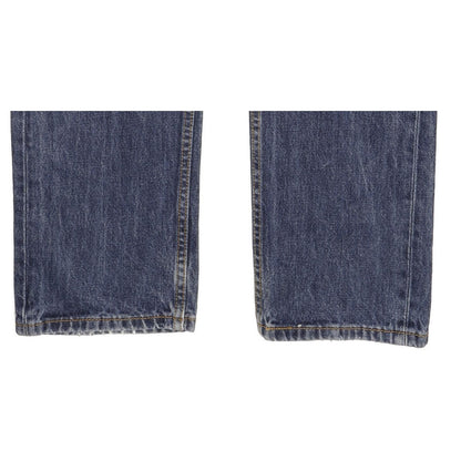 Levi's 505 Men Blue Straight Regular Jeans W34 L31