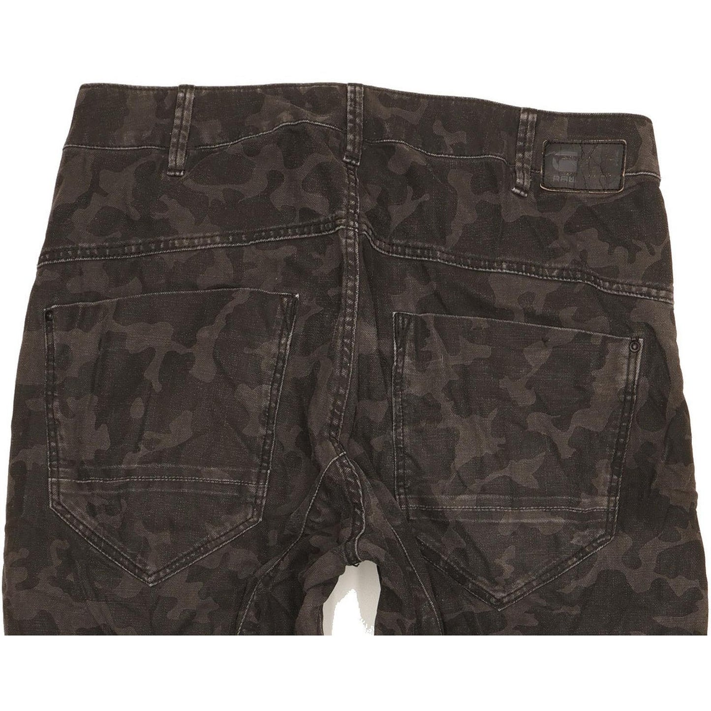 G-Star Army Radar Black Tapered Loose Jeans High Waisted W25 L27
