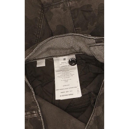 G-Star Army Radar Black Tapered Loose Jeans High Waisted W25 L27
