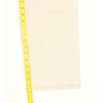 Levi's 501 Men Beige Straight Regular Jeans W35 L31