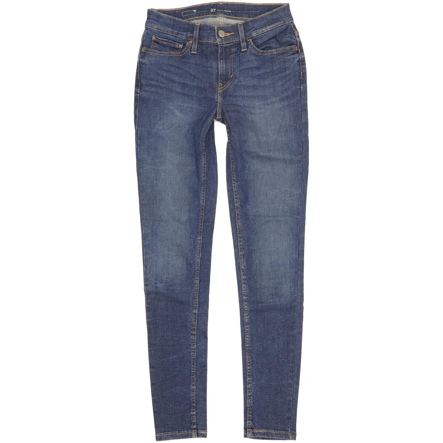 Levi's Women Blue Skinny Slim Stretch Jeans W27 L30