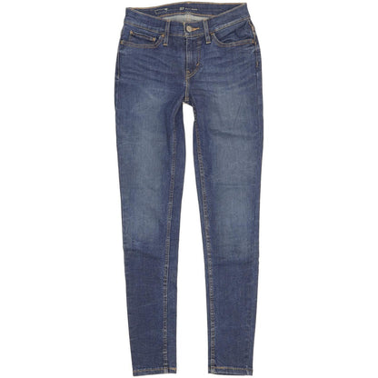Levi's Women Blue Skinny Slim Stretch Jeans W27 L30