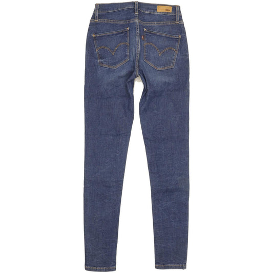 Levi's Women Blue Skinny Slim Stretch Jeans W27 L30