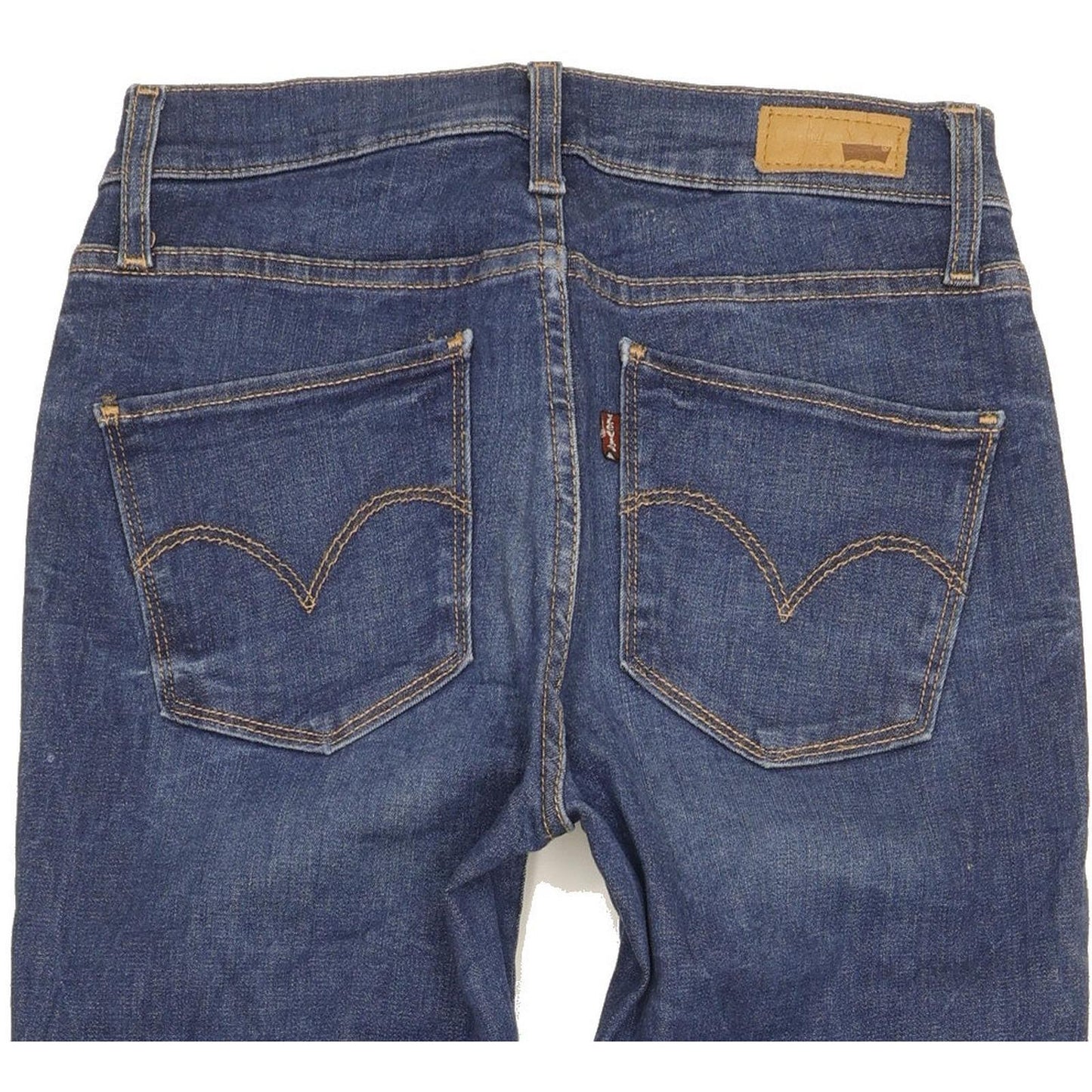 Levi's Women Blue Skinny Slim Stretch Jeans W27 L30