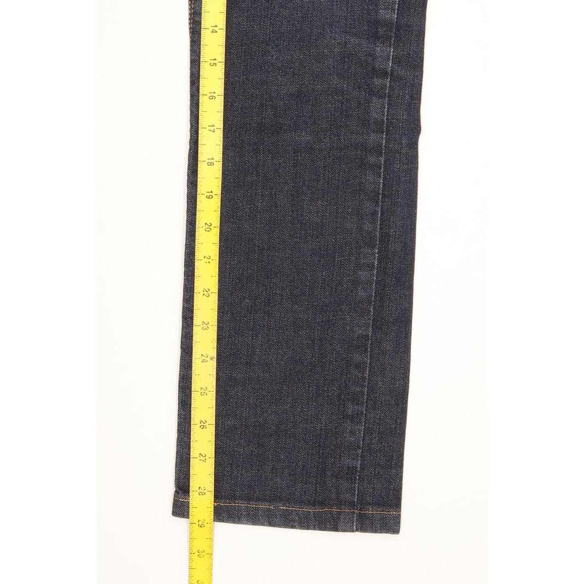 Levi's 571 Women Blue Straight Slim Stretch Jeans W31 L29