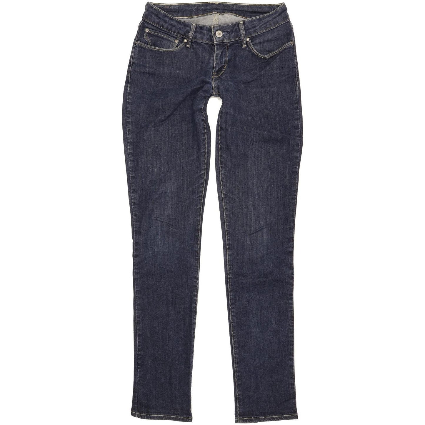 Levi's Women Blue Straight Slim Stretch Jeans W29 L33
