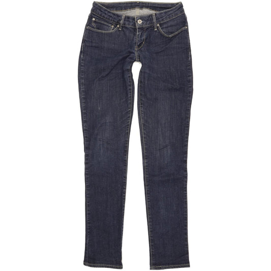 Levi's Women Blue Straight Slim Stretch Jeans W29 L33