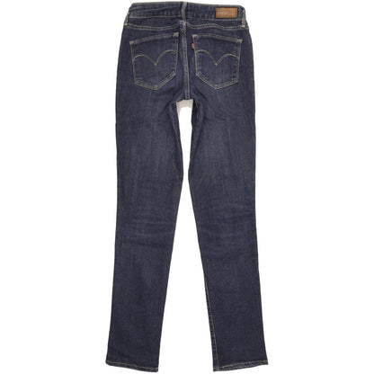 Levi's Women Blue Straight Slim Stretch Jeans W29 L33