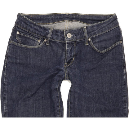 Levi's Women Blue Straight Slim Stretch Jeans W29 L33