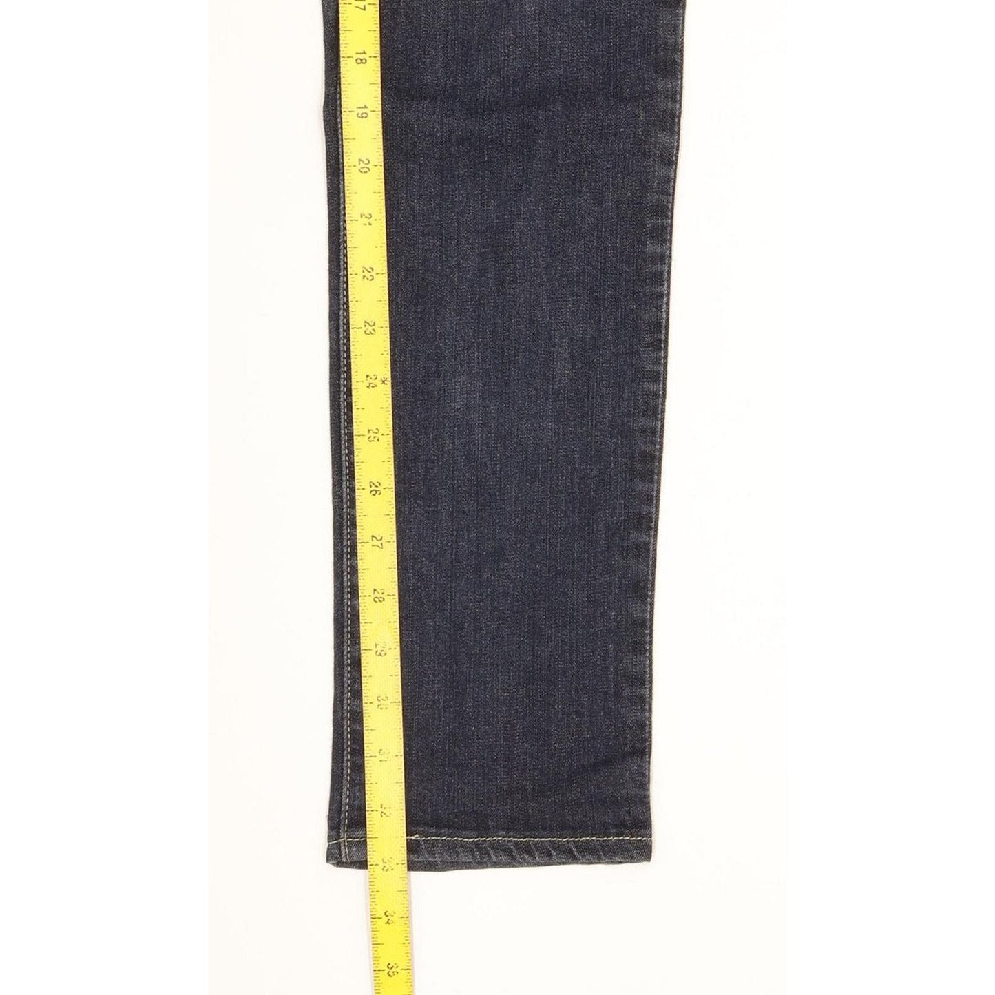 Levi's Women Blue Straight Slim Stretch Jeans W29 L33