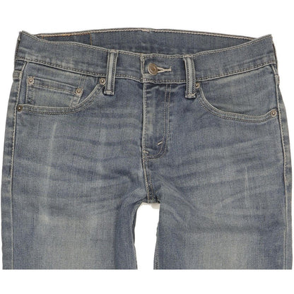 Levi's 511 Men Blue Straight Slim Jeans W29 L30