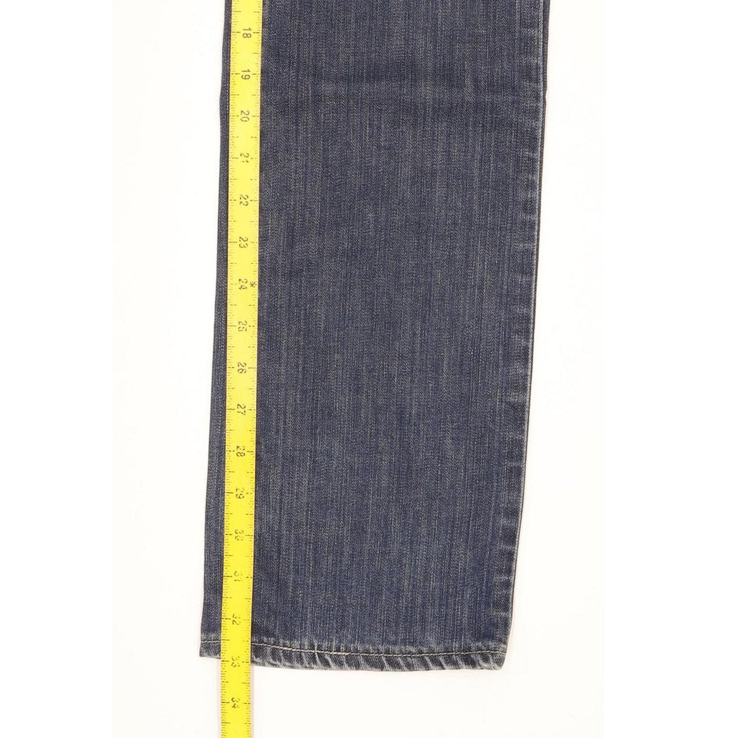 Levi's Demi Curve Women Blue Straight Slim Stretch Jeans W28 L33