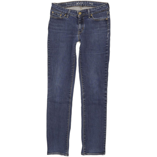 Levi's Slight Curve Women Blue Straight Classic Stretch Jeans W29 L31