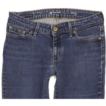 Levi's Slight Curve Women Blue Straight Classic Stretch Jeans W29 L31