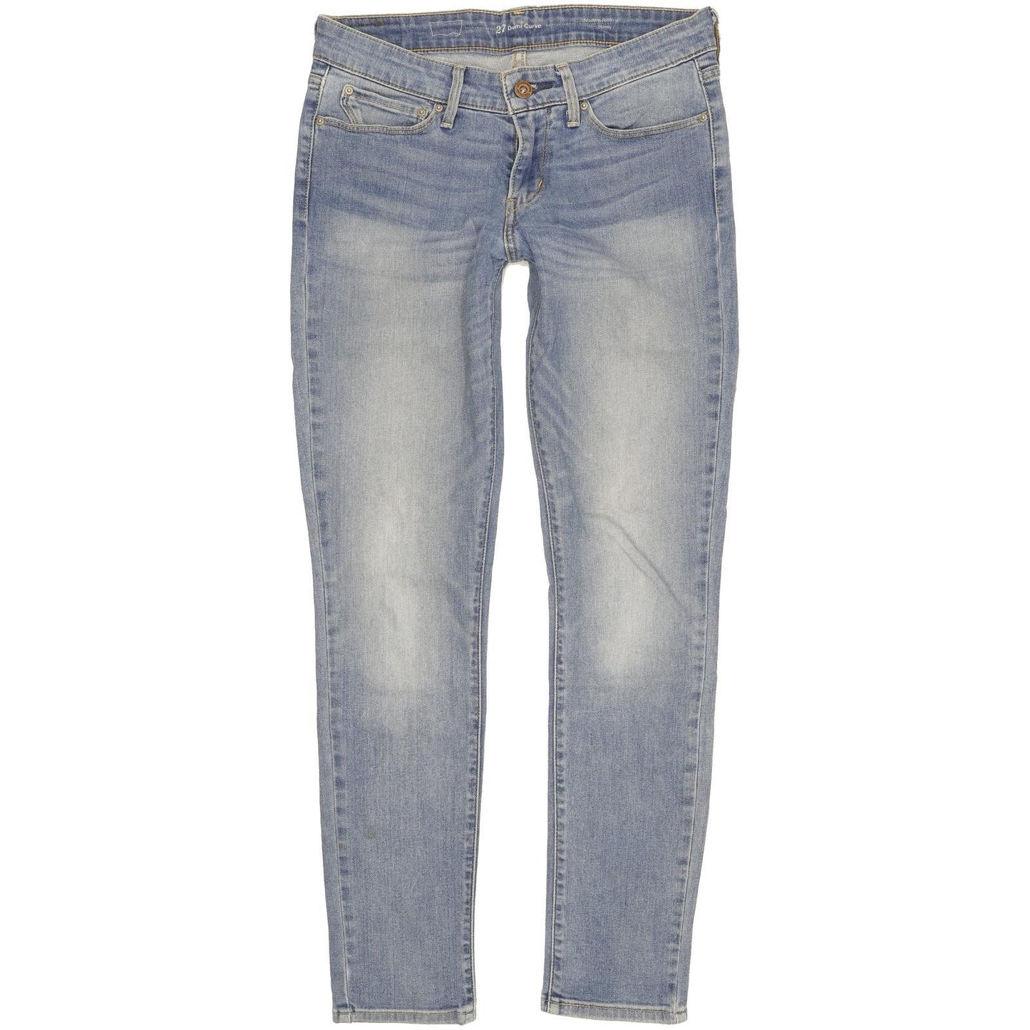 Levi's Demi Curve Women Blue Skinny Slim Stretch Jeans W27 L29