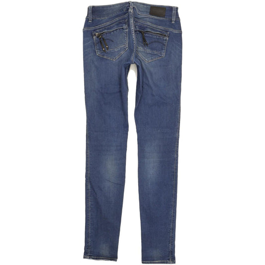 G-Star Midge Cody Women Blue Skinny Slim Stretch Jeans W29 L34