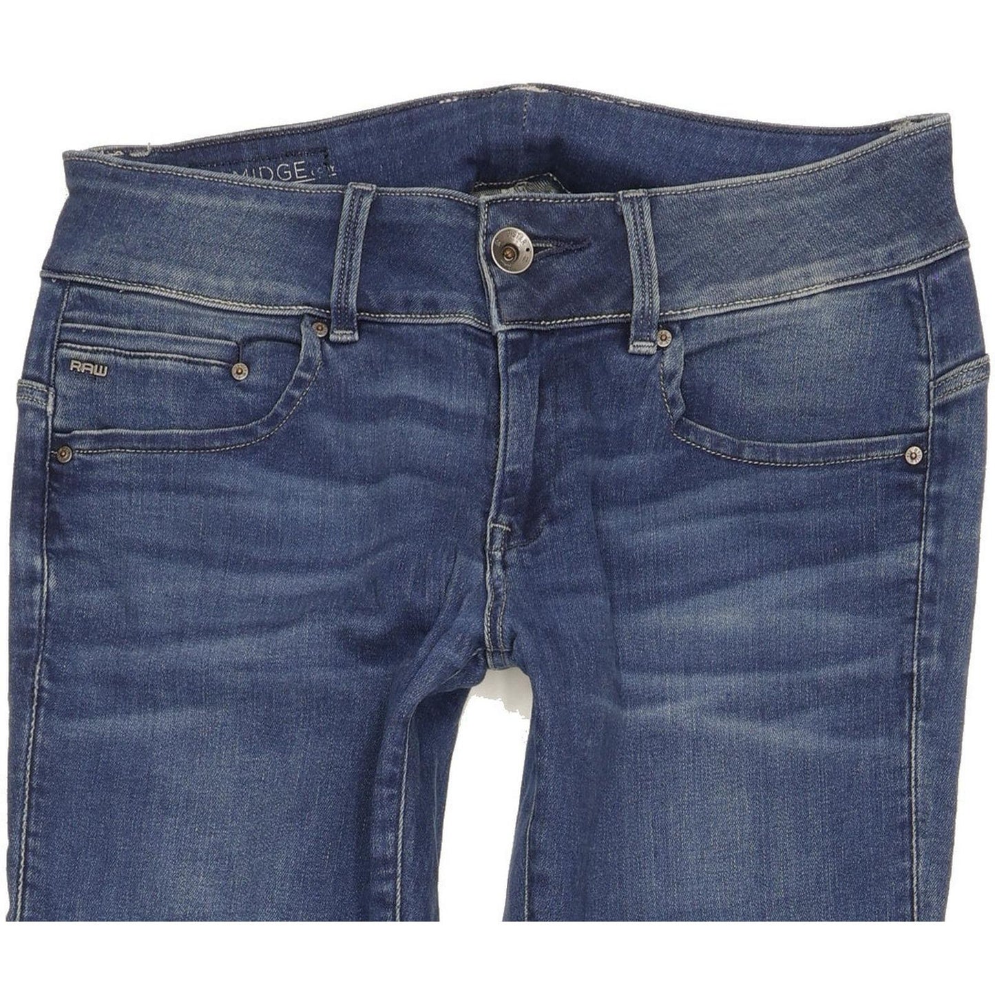 G-Star Midge Cody Women Blue Skinny Slim Stretch Jeans W29 L34