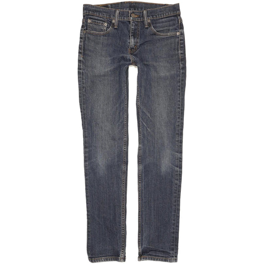Levi's 511 Men Blue Straight Slim Stretch Jeans W30 L30