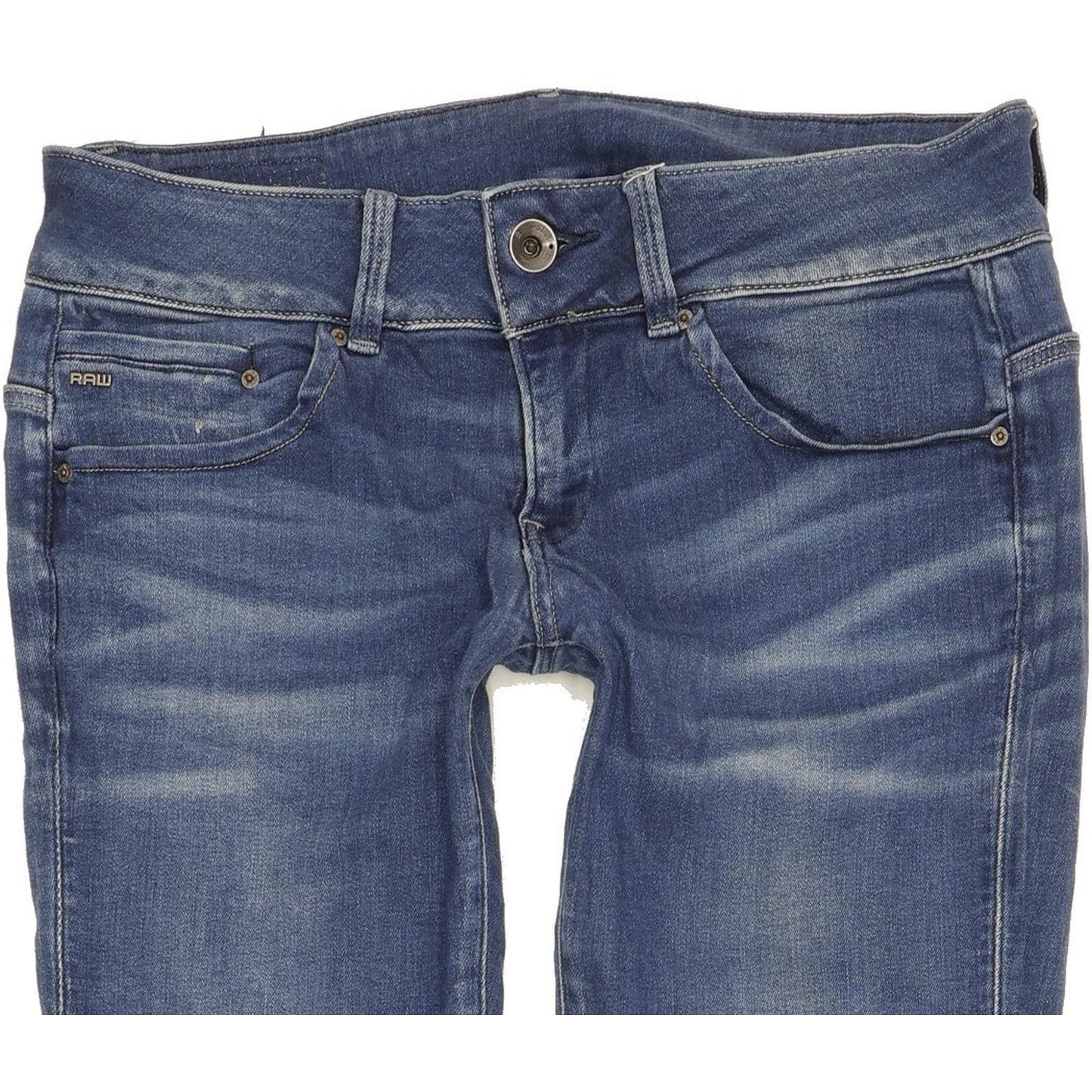 G-Star Midge Cody Women Blue Skinny Slim Stretch Jeans W28 L32