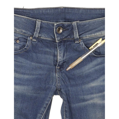 G-Star Midge Cody Women Blue Skinny Slim Stretch Jeans W28 L32