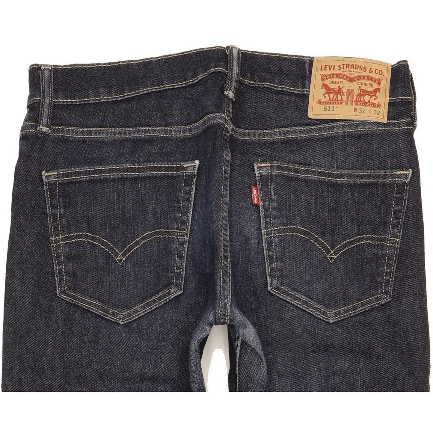 Levi's 511 Men Blue Straight Slim Stretch Jeans W32 L30