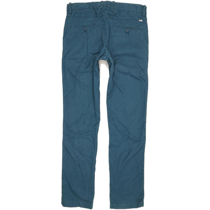 Levi's Men Green Straight Slim Chino Jeans W34 L34