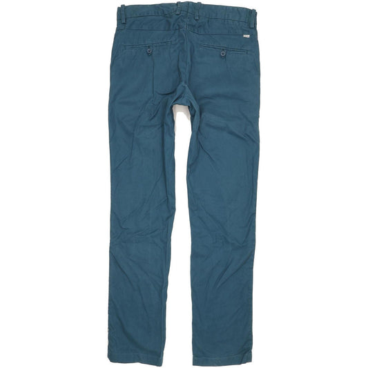 Levi's Men Green Straight Slim Chino Jeans W34 L34