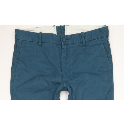 Levi's Men Green Straight Slim Chino Jeans W34 L34