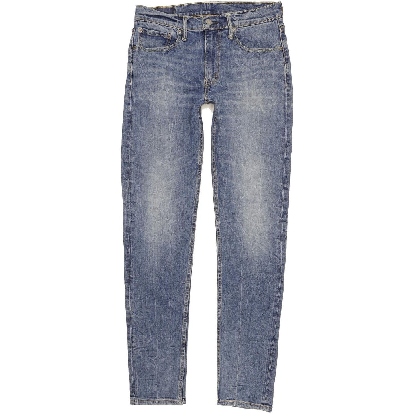 Levi's 512 Men Blue Tapered Slim Stretch Jeans W32 L34