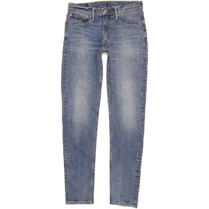 Levi's 512 Men Blue Tapered Slim Stretch Jeans W32 L34