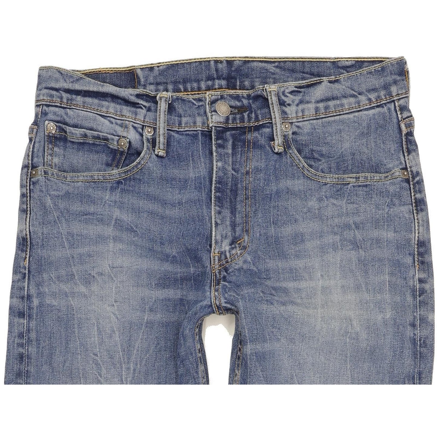 Levi's 512 Men Blue Tapered Slim Stretch Jeans W32 L34