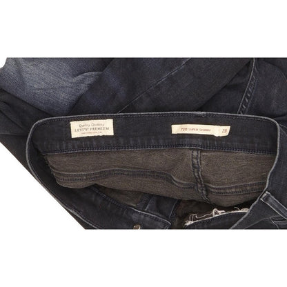 Levi's 720 Super Women Navy Skinny Slim Stretch Jeans W28 L26