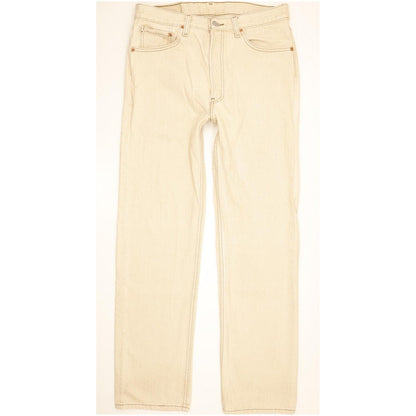 Levi's 501 Made in USA Men Beige Straight Regular Jeans W34 L32