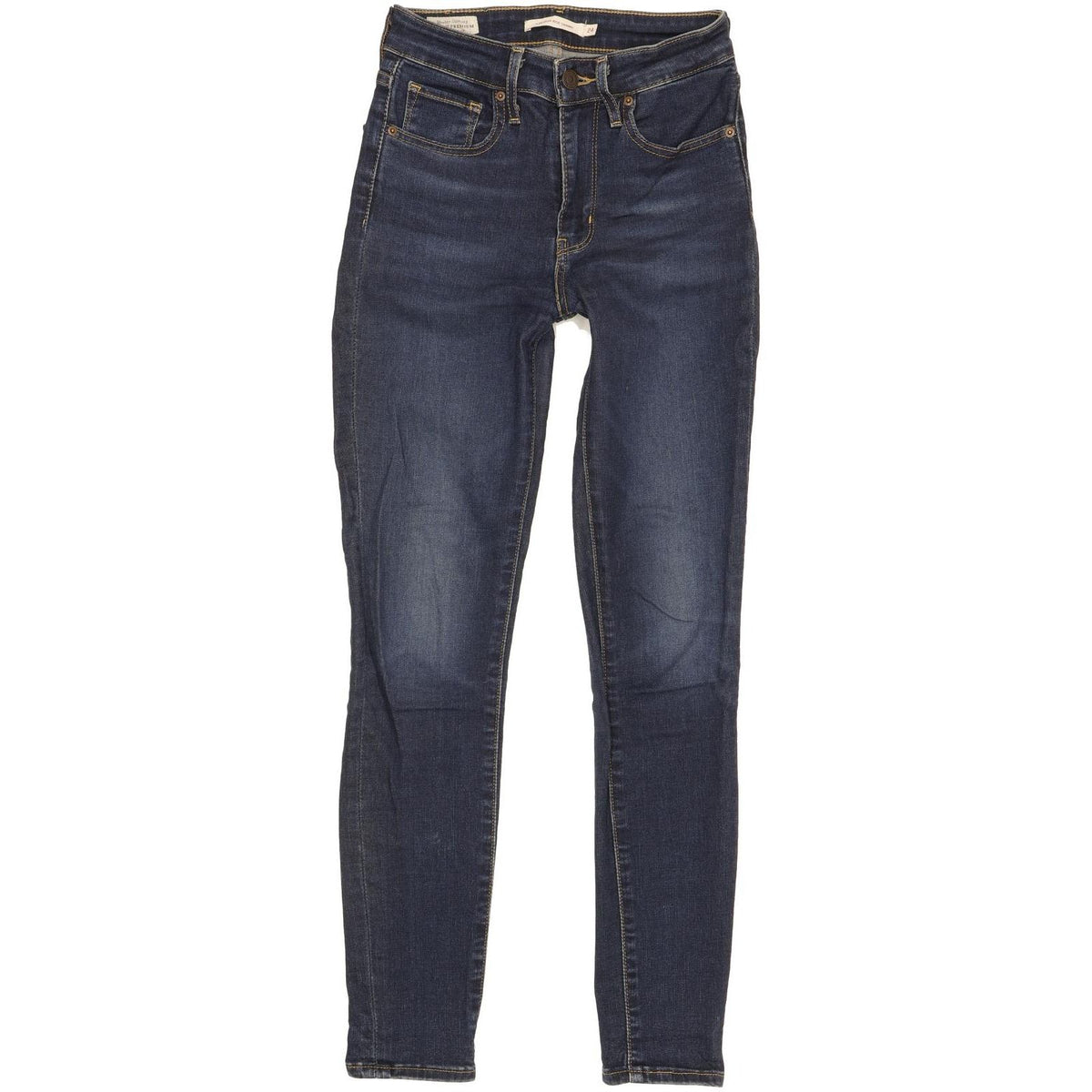 Levi's 721 Women Blue Skinny Slim Stretch Jeans W24 L28