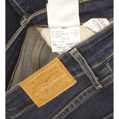 Levi's 721 Women Blue Skinny Slim Stretch Jeans W24 L28